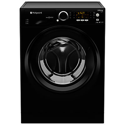 Hotpoint RPD10457JKK Ultima S-Line Freestanding Washing Machine, 10kg Load, A+++ Energy Rating, 1400rpm Spin, Black